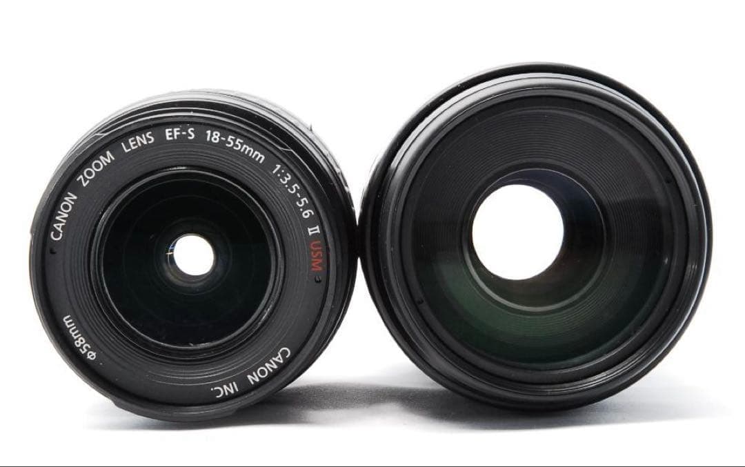 高画質‼️超軽量‼️Canon Kiss X2‼️スマホ転送OK‼️ダブルレンズ