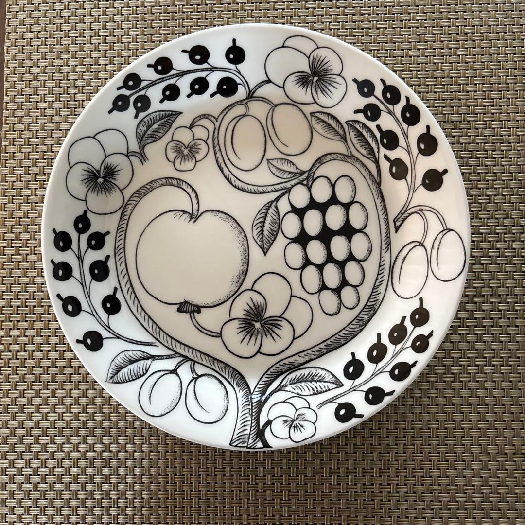 アラビアパラティッシ旧ロゴ21cmプレートペア