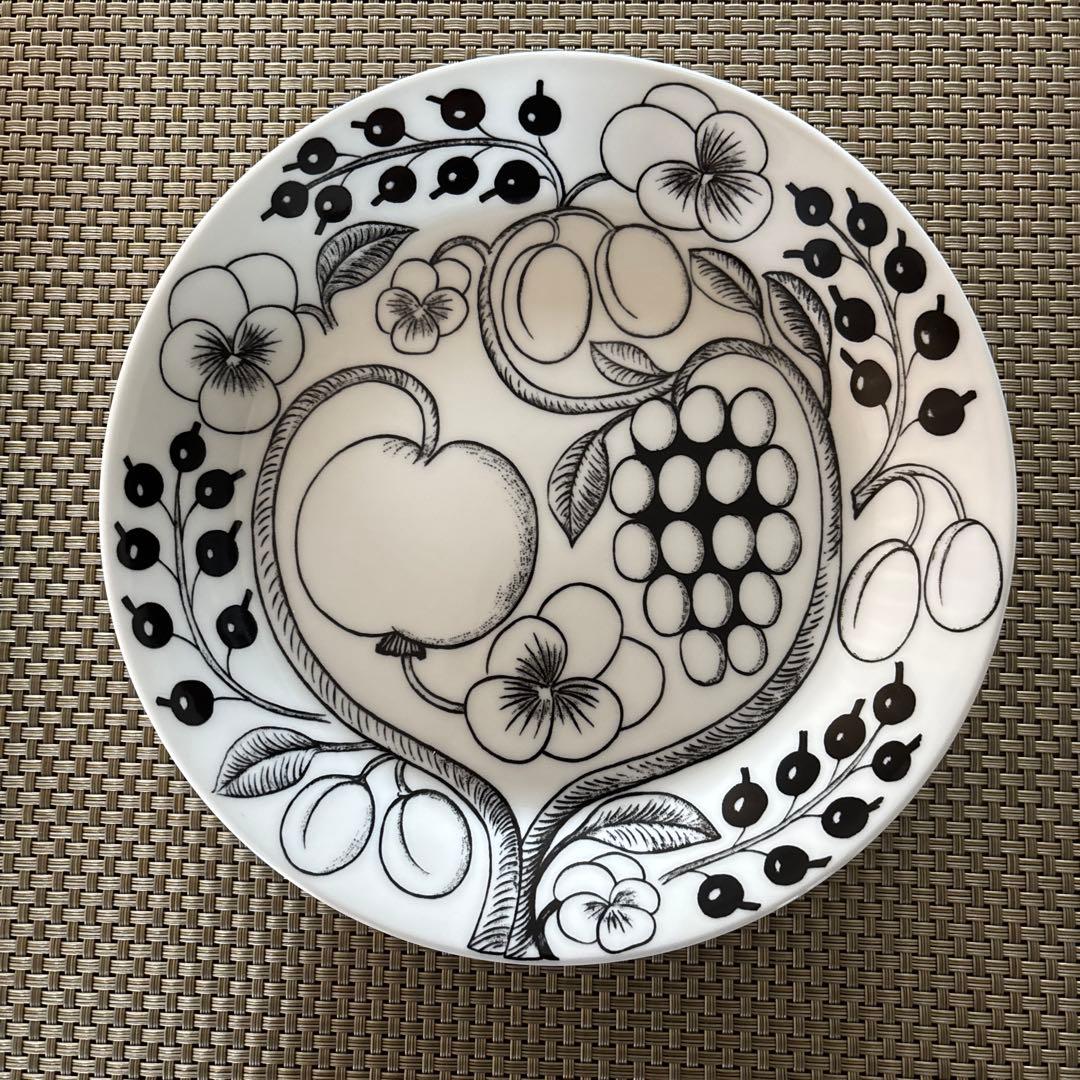 アラビアパラティッシ旧ロゴ21cmプレートペア