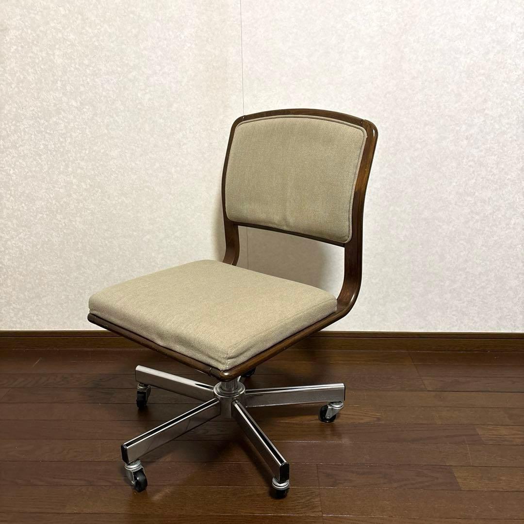 【良品】karimoku ヴィンテージ デスクチェア 希少品