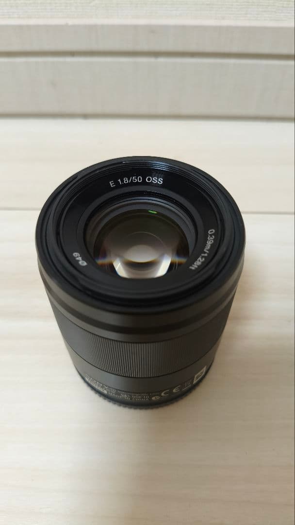 SONY E 50mm f1.8 OSS SEL50F18 ブラック中古