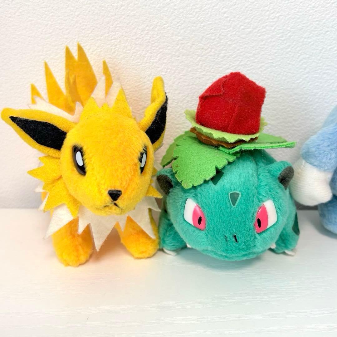 1998年 1999年 バンダイ ポケモンフレンズ レトロ ぬいぐるみ 6点