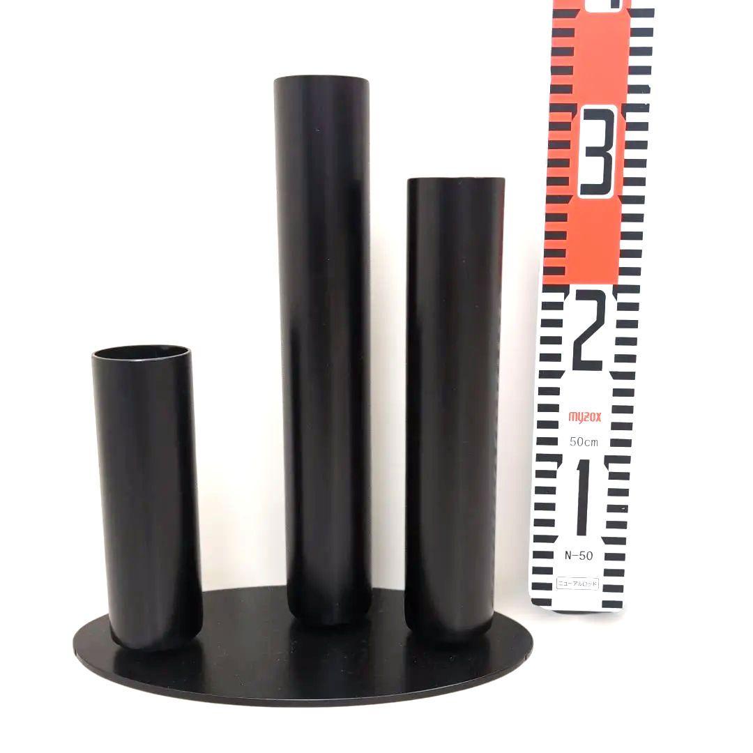 [創作鉄花器No.146] 　龍生　小原　草月　池坊　オブジェ　自由花　変形花器