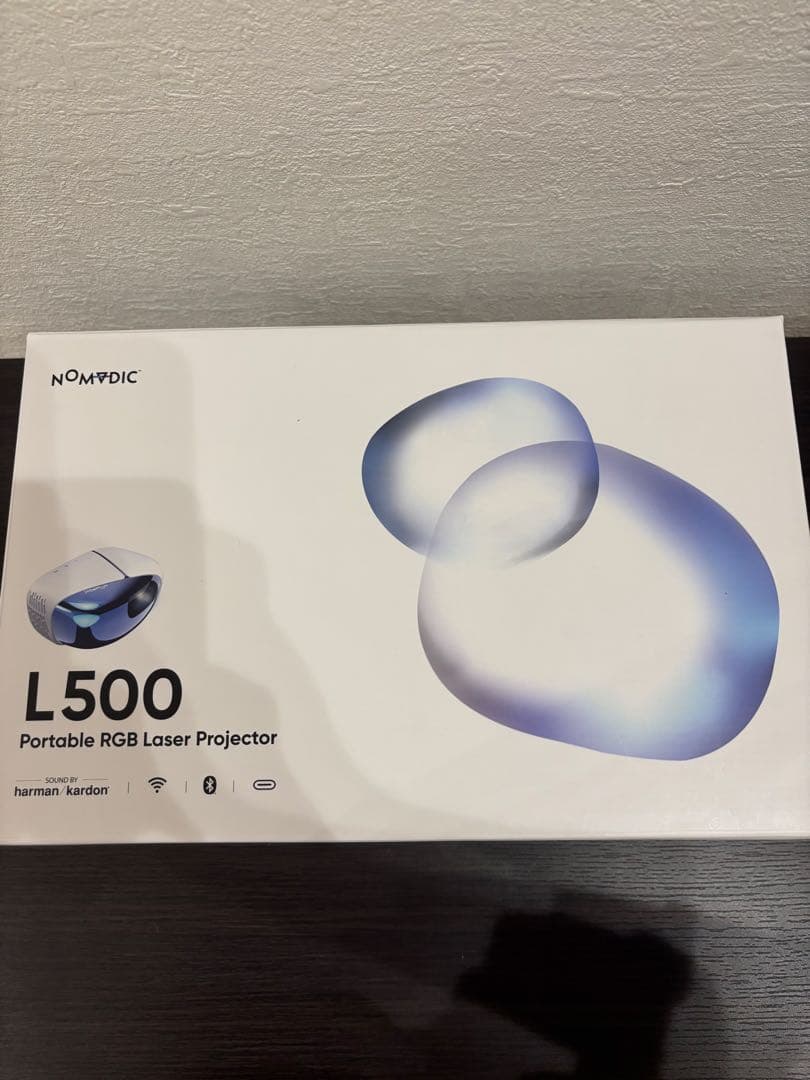 【未使用に近い】NOMVDIC L500 3色レーザープロジェクター