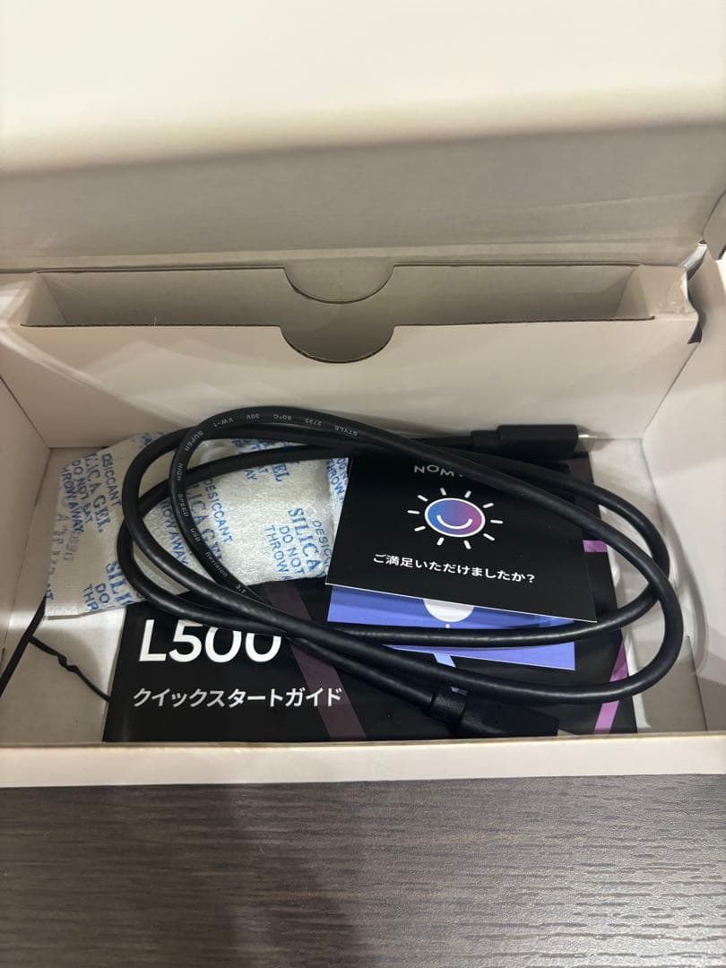 【未使用に近い】NOMVDIC L500 3色レーザープロジェクター