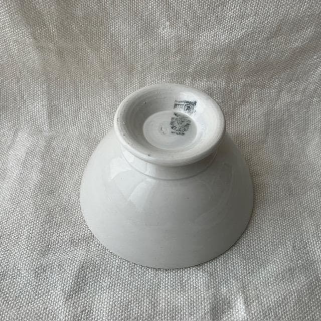 ◆サルグミンヌ小ぶりなカフェオレボウル白＃クレイユモントロージアンオクトゴナル