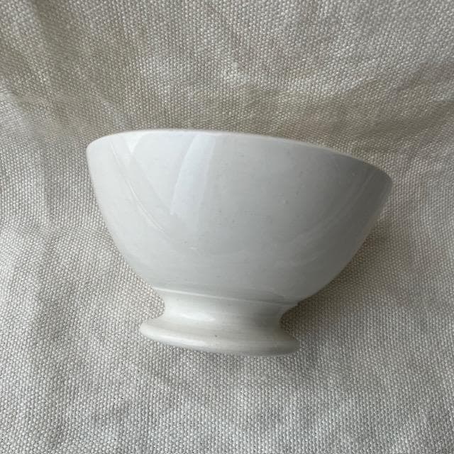 ◆サルグミンヌ小ぶりなカフェオレボウル白＃クレイユモントロージアンオクトゴナル