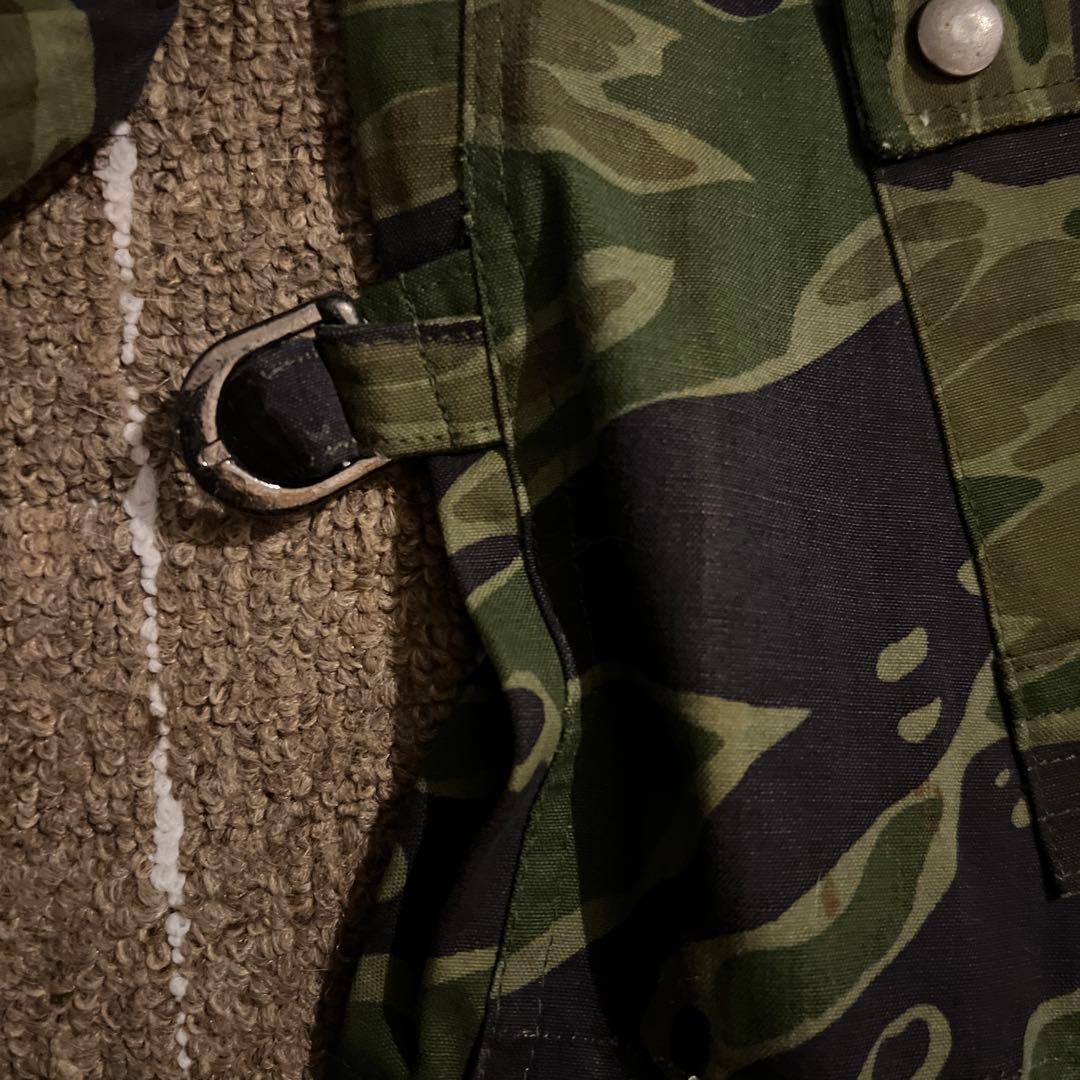 70年代　ベトナム戦　タイガーストライプ　タイガーカモ　ジャケット　ビンテージ