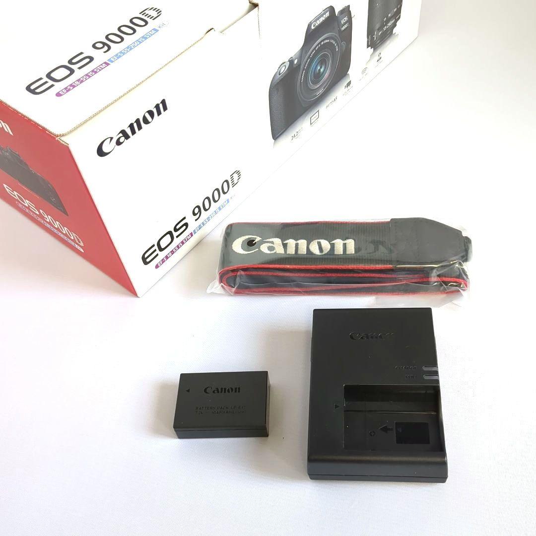 【美品】Canon EOS 9000D ダブルズームキット