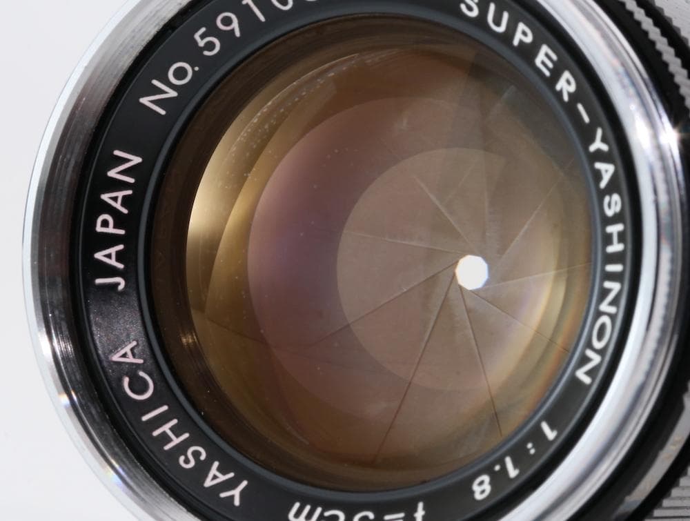 希少美品YASHICA SUPER YASHINON 5cm F/1.8 L39