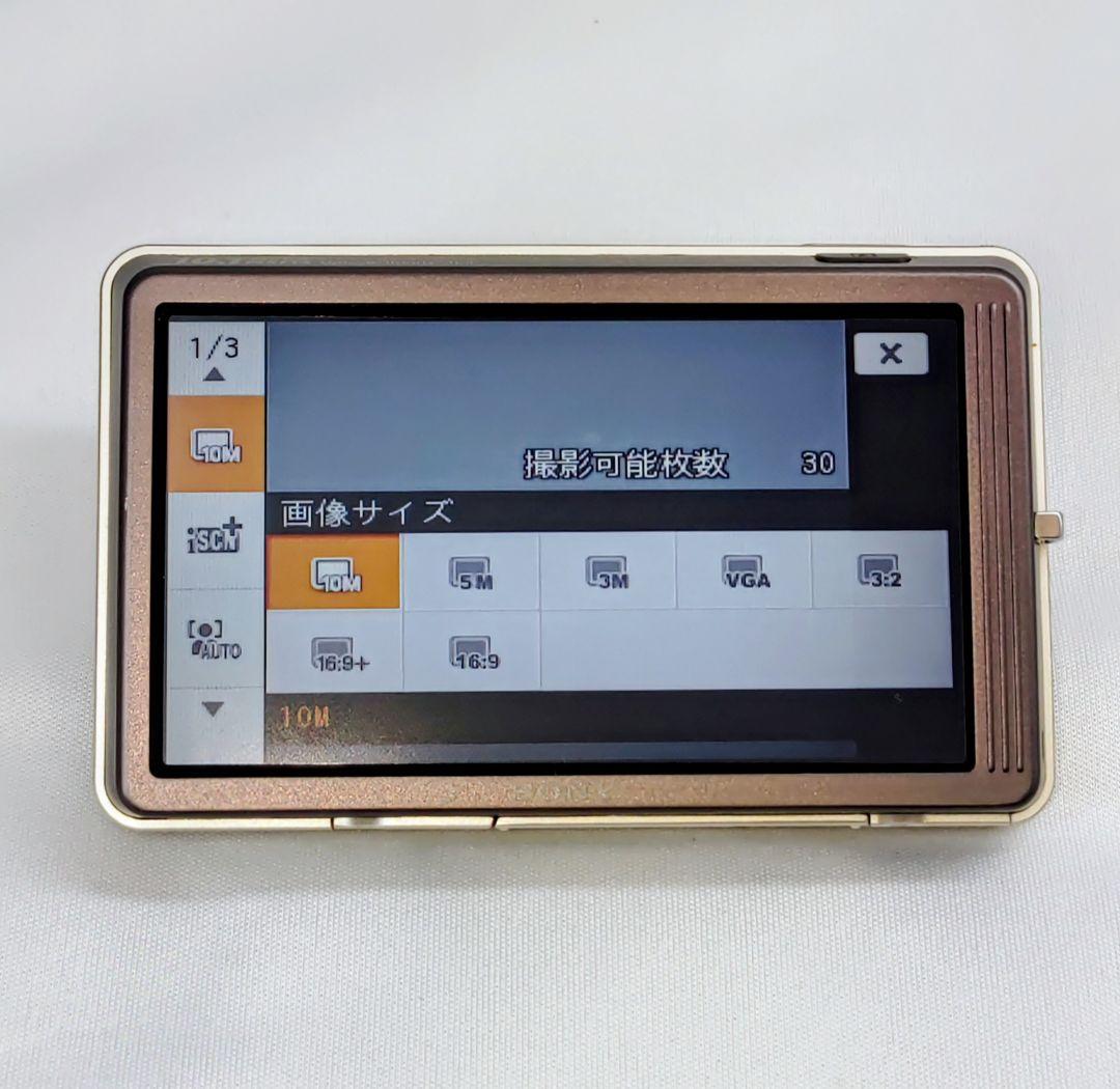 【動作確認済】SONYサイバーショットT700 メディア、電池付すぐに使えます