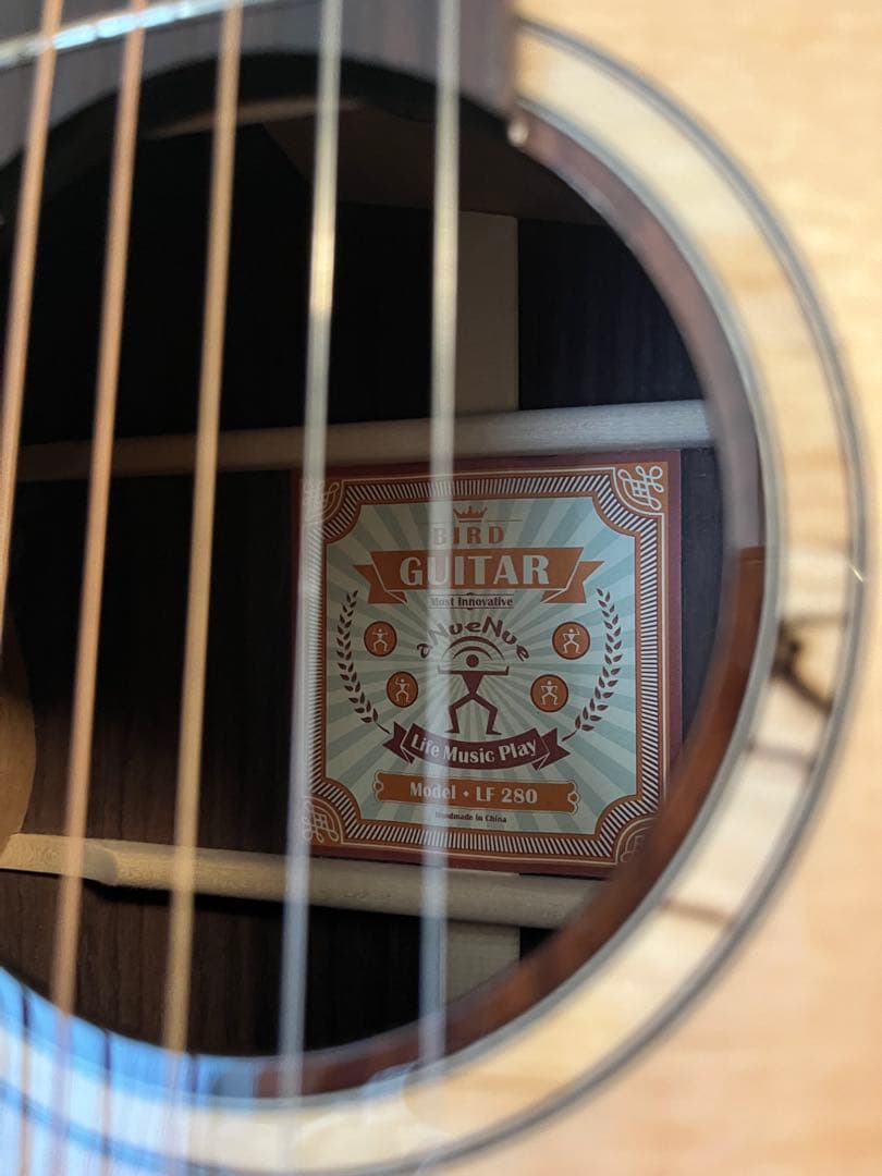 aNueNue LF280オール単板　ローズウッドモデル美品