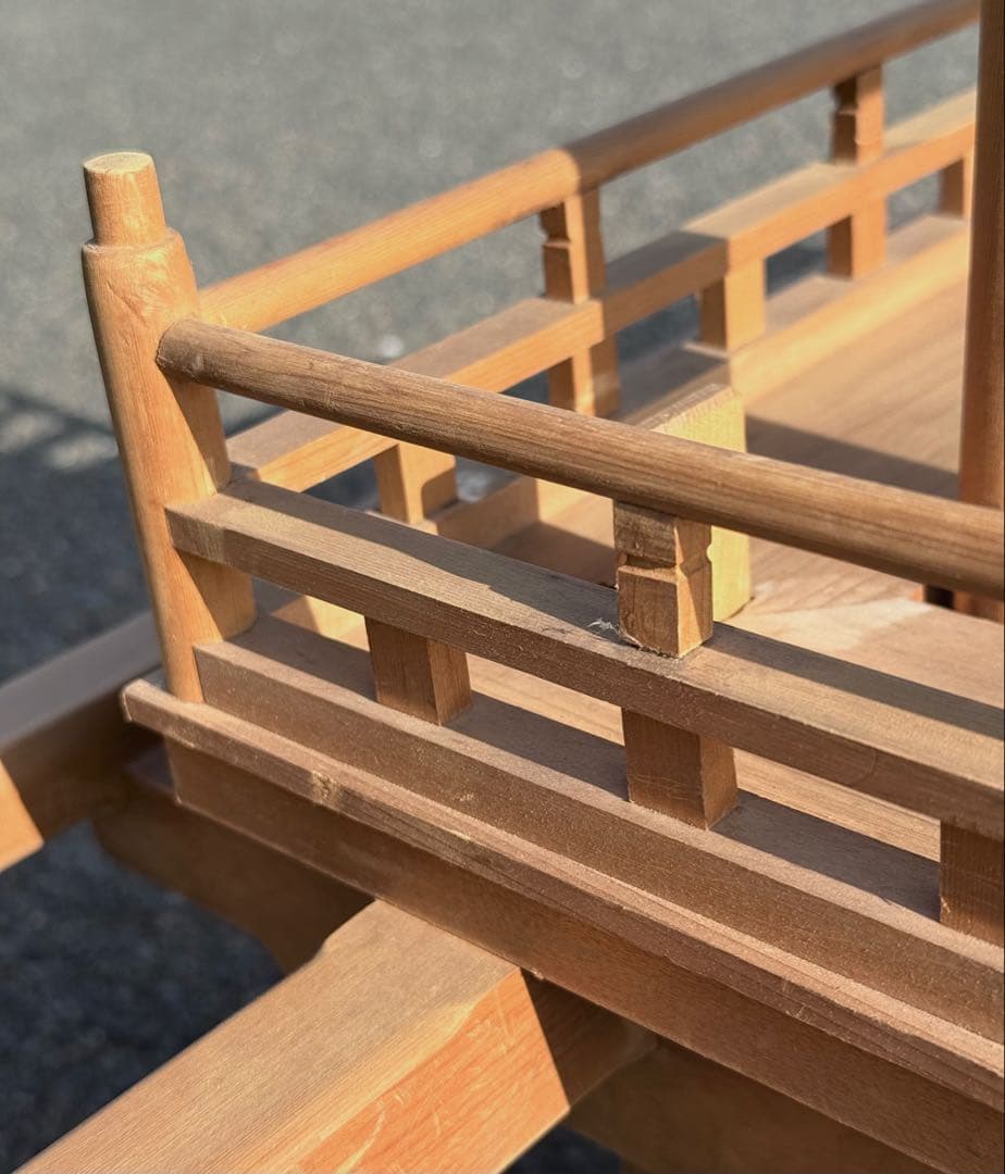 希少 大型サイズ 135cm ミニチュア 播州屋台 神輿 祭り