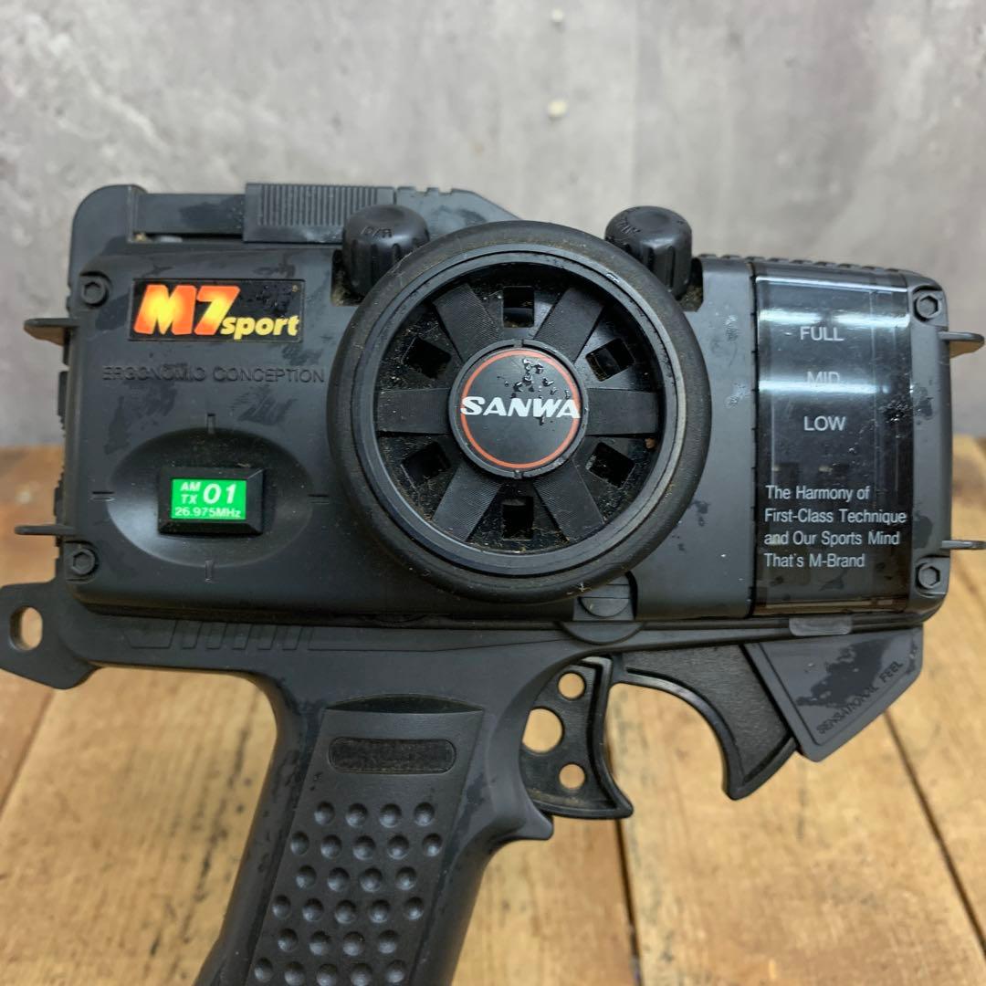 B-5 【希少・レトロ】SANWA サンワ M7 sport プロポ 送信機 A