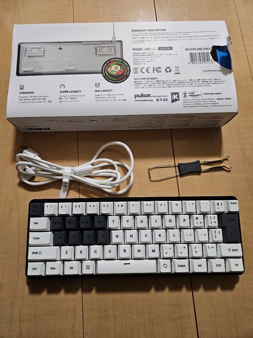 ア*ー様 【美品】Pulsar PCMK 3 HE 60 JIS配列（日本語）