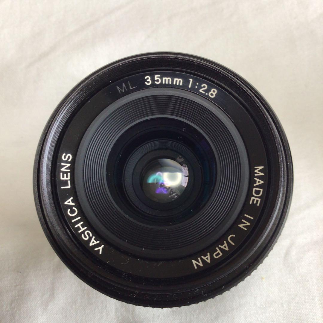 CONTAX 137MD CGCMとYSHICA 28mm と35mm特別仕様品