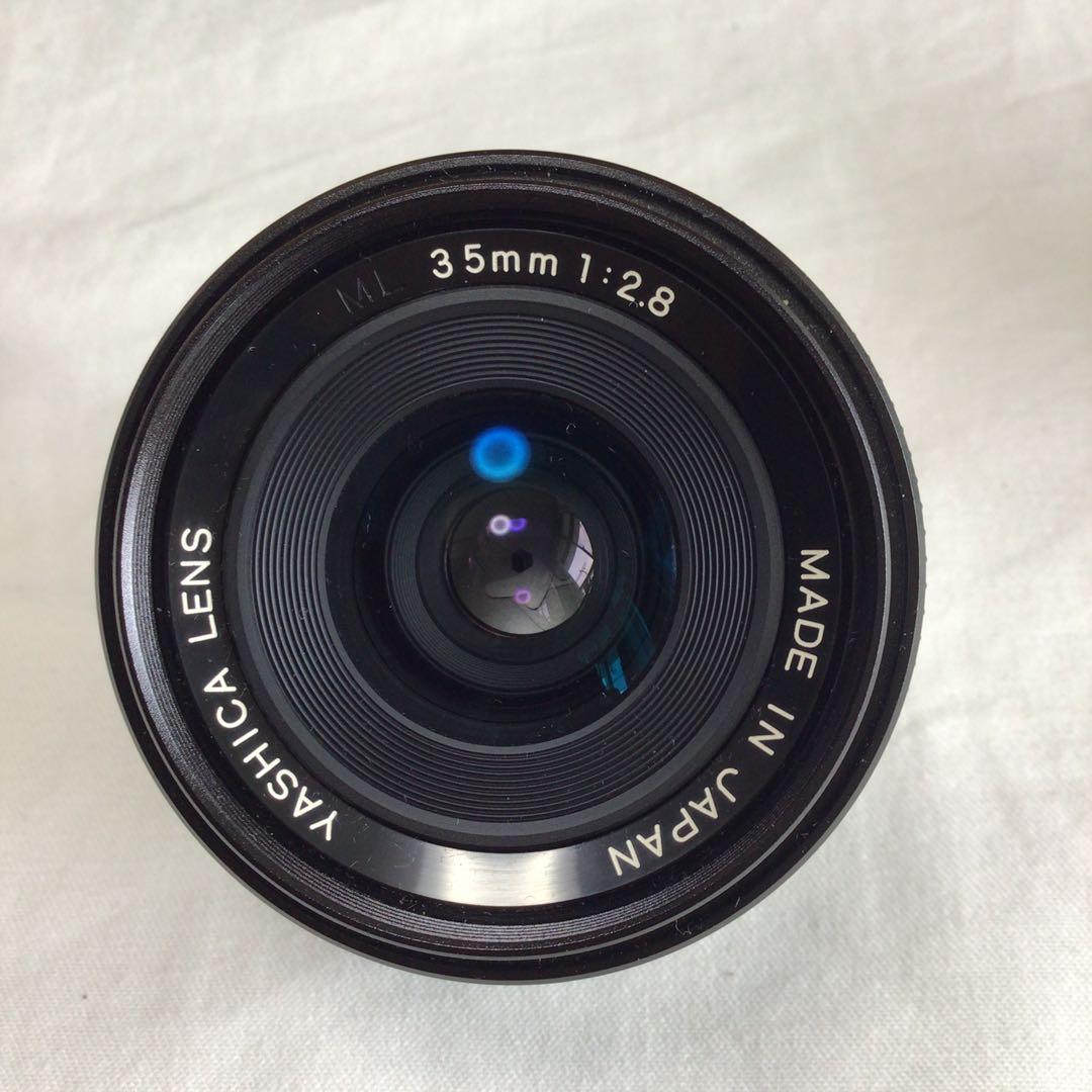 CONTAX 137MD CGCMとYSHICA 28mm と35mm特別仕様品