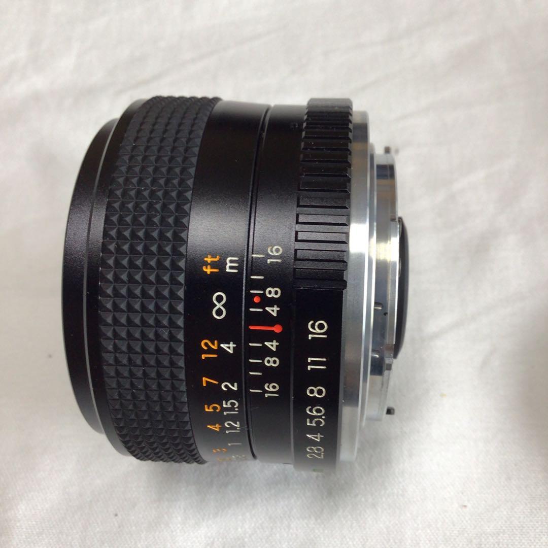 CONTAX 137MD CGCMとYSHICA 28mm と35mm特別仕様品