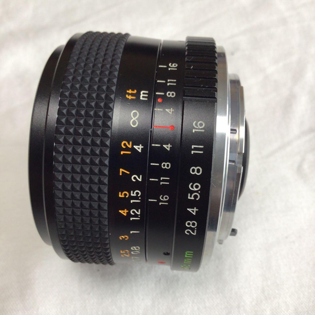 CONTAX 137MD CGCMとYSHICA 28mm と35mm特別仕様品