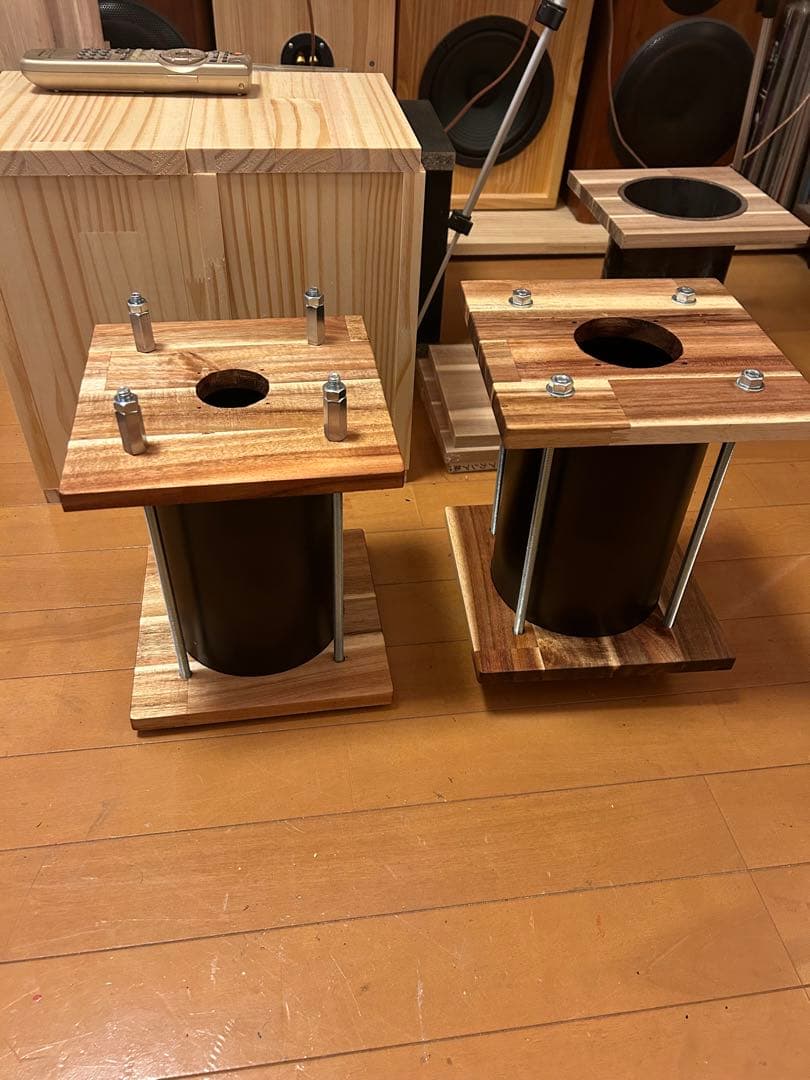 自作スピーカー 金属製配管スピーカー