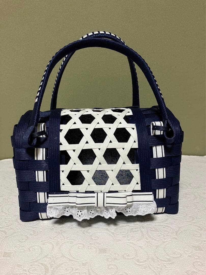 いちご様　オーダーカゴ完成品