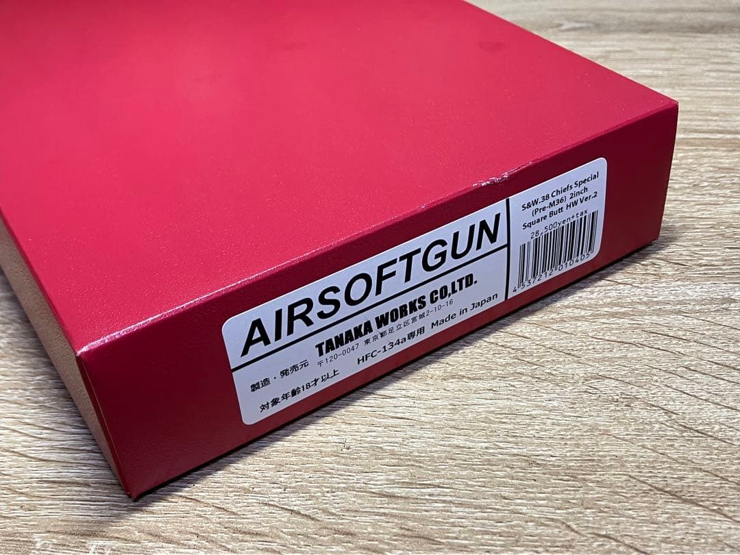 タナカワークス S&W チーフズスペシャル ジョーカーモデル HW ガスガン