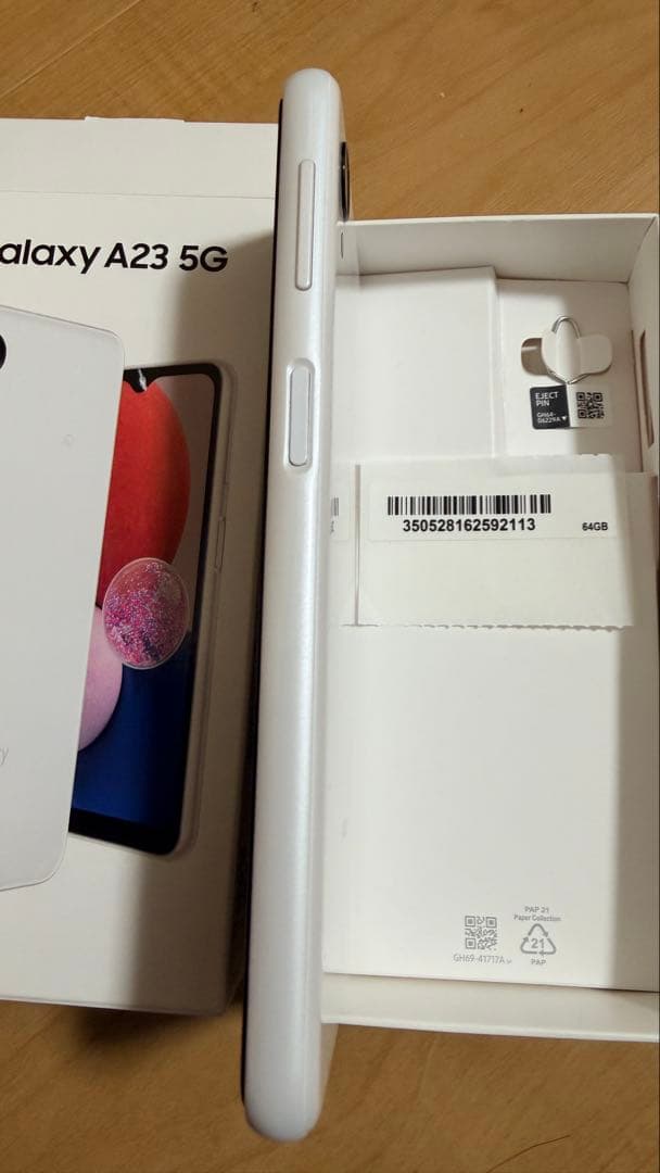 Galaxy A23 5G SC-56C SIMフリー 3G用simも対応