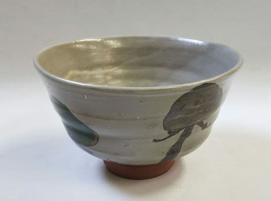 茶道具 茶碗 乾山写 松図 三浦竹軒（三代 三浦竹泉）