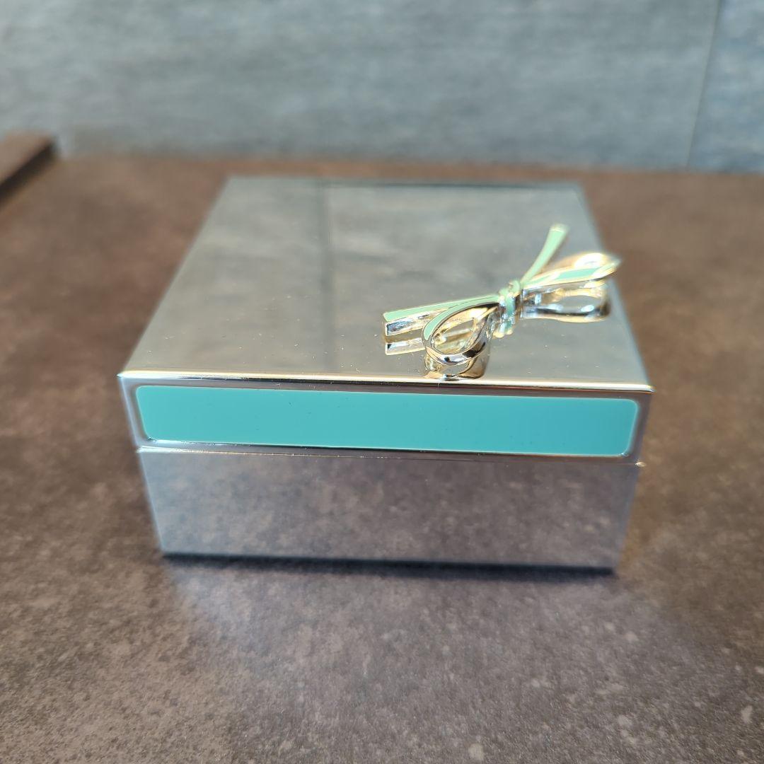 【未使用品】ケイトスペード レノックス リボン シルバー アクセサリーケース