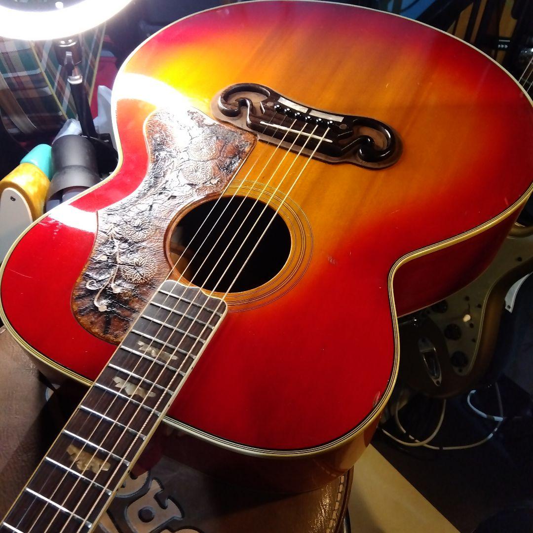 アコースティックギター …j-200タイプ。Morales