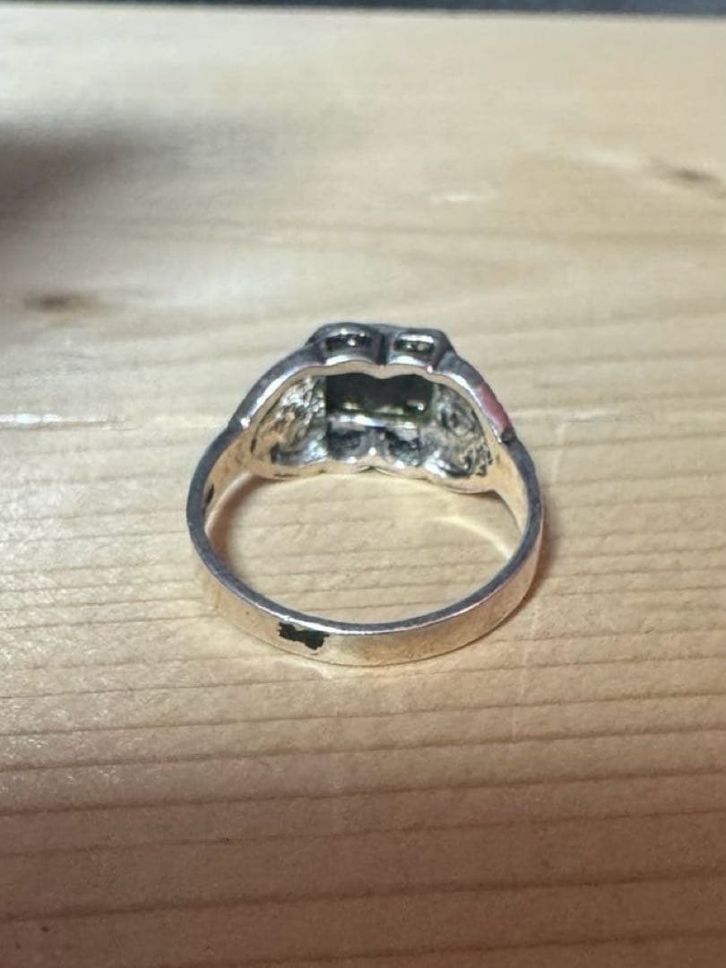 Vintage オニキス　silver リング　指輪