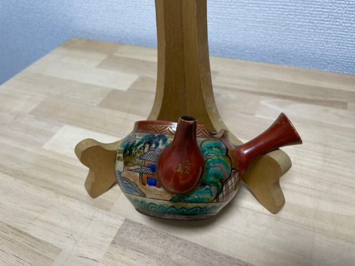 九谷焼　茶器セット　急須　珍品　庄三作