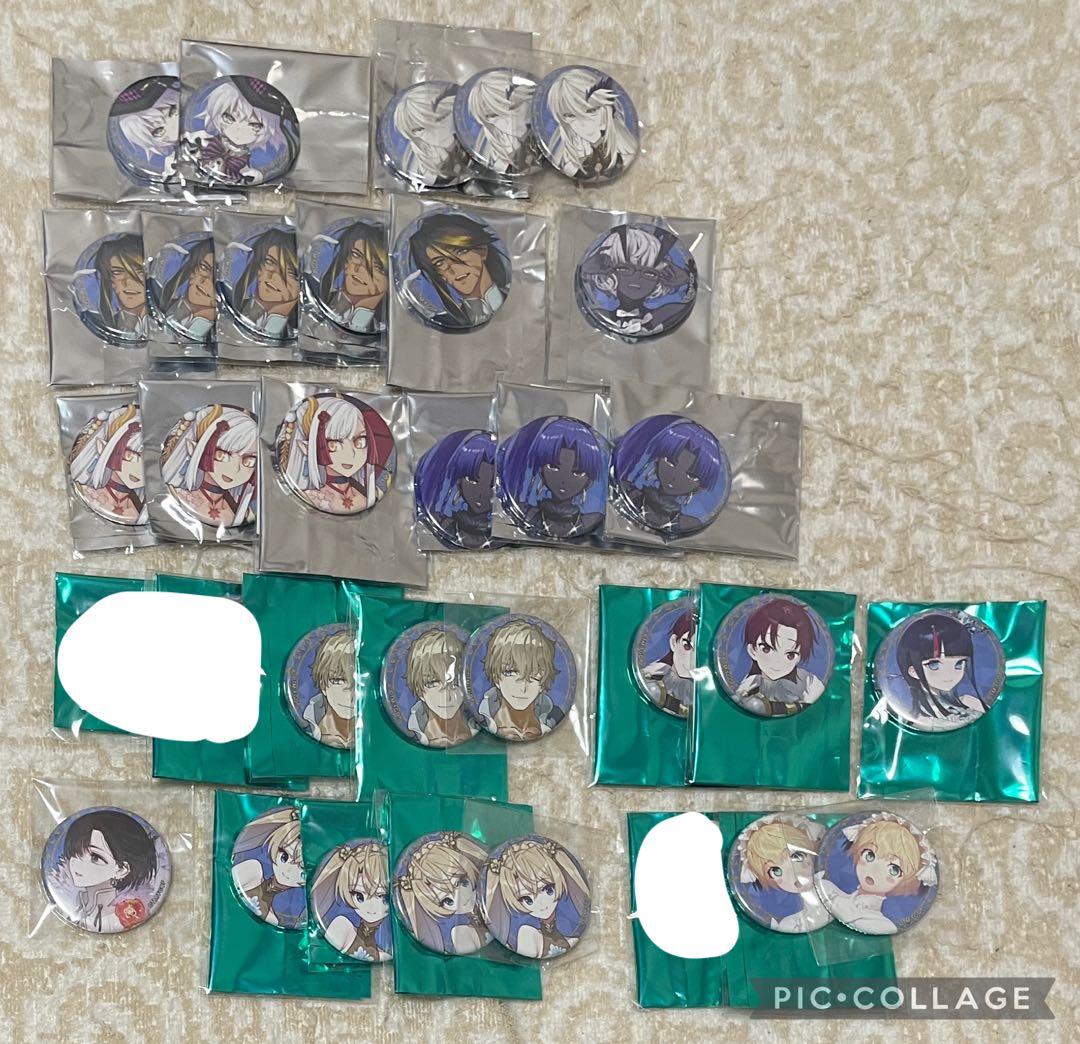 FGO Fate/Grand Order 霊基召喚缶バッジ 霊基缶 10周年