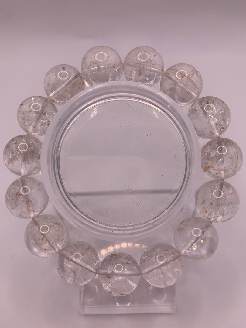 ピンクアイリスクォーツ　13ミリ　内径16 高品質