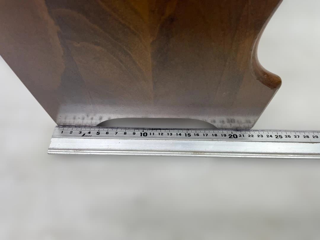 オールドカリモク　コロニアルシリーズ　電話台　マガジンラック　レトロ　b012