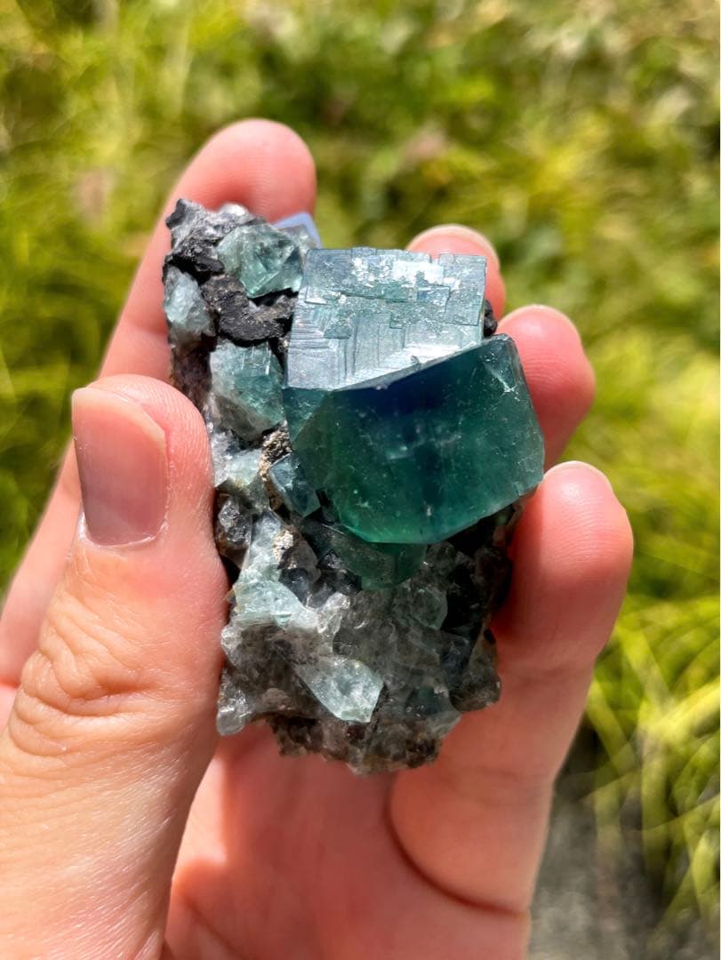 イギリス　ダイアナマリア産　カラーチェンジフローライト