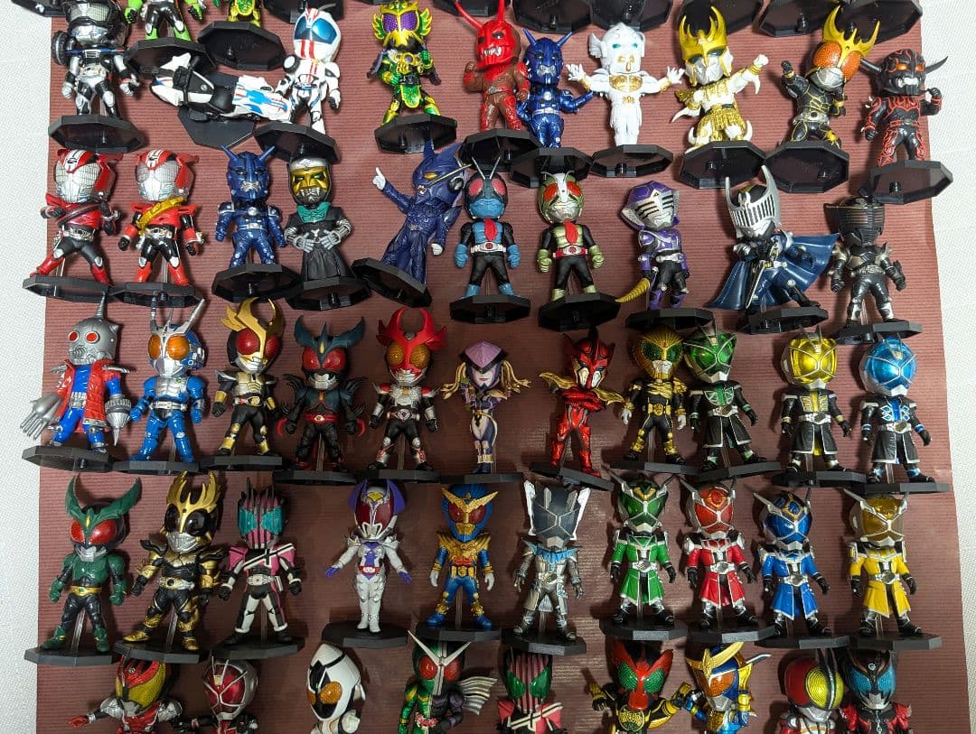 仮面ライダーワールドコレクタブルフィギュア　ジャンク含む　まとめ売り