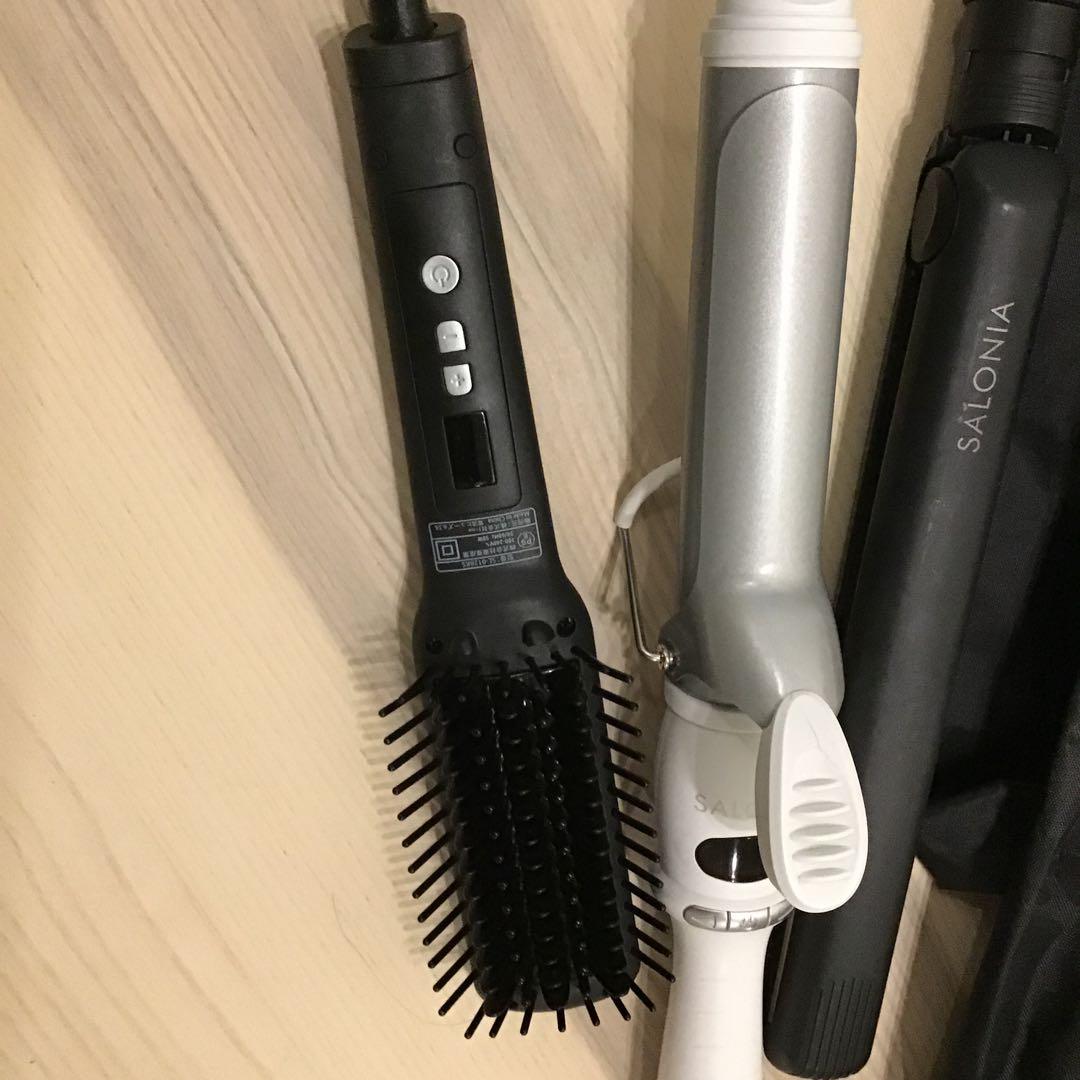 SALONIA 多機能ヘアアイロン3点セット