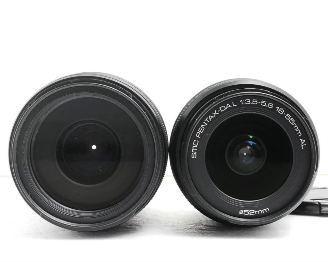 希少　PENTAX K20D-W 未発売モデル　ダブルレンズ⚡️初心者　警察用機