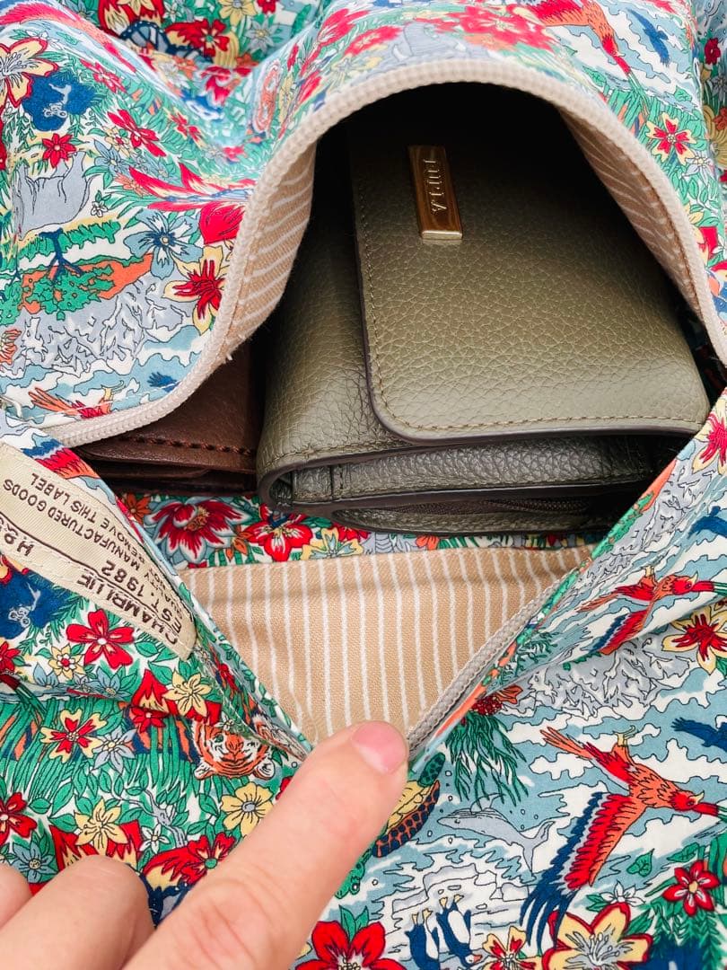 【eco】リバティ ハリージェームズジャングル☆リュック handmade