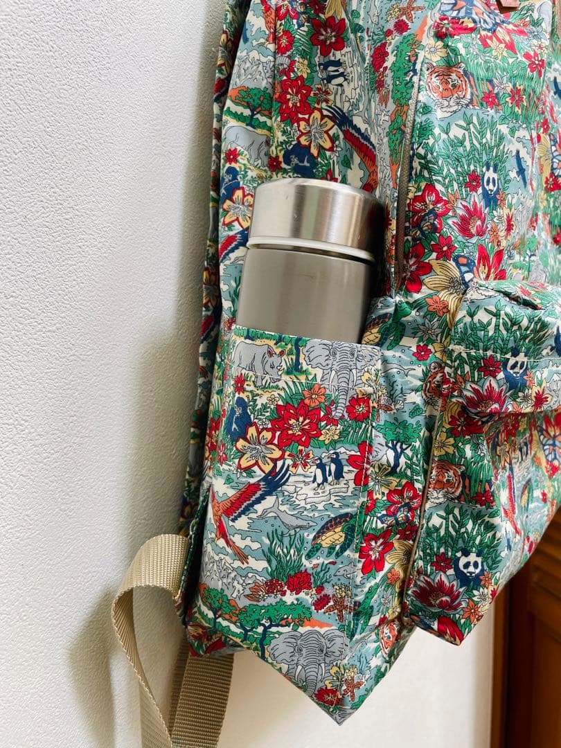 【eco】リバティ ハリージェームズジャングル☆リュック handmade