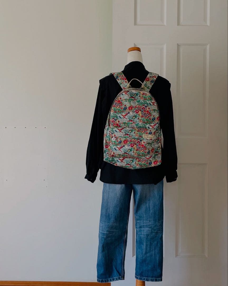 【eco】リバティ ハリージェームズジャングル☆リュック handmade