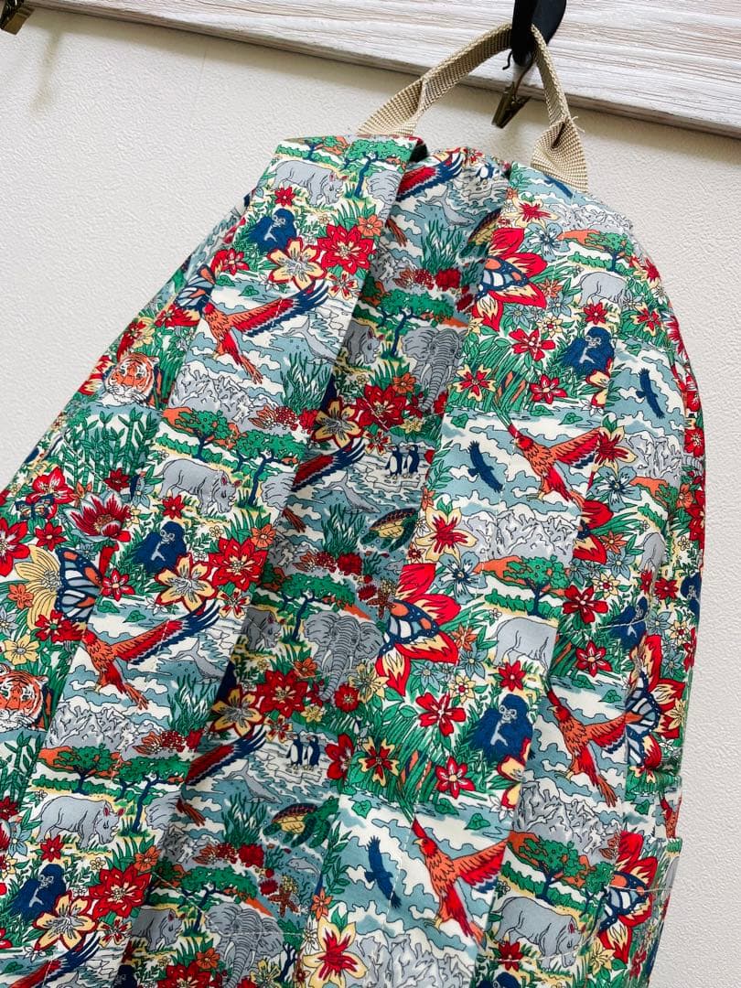 【eco】リバティ ハリージェームズジャングル☆リュック handmade