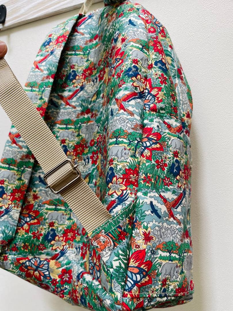 【eco】リバティ ハリージェームズジャングル☆リュック handmade