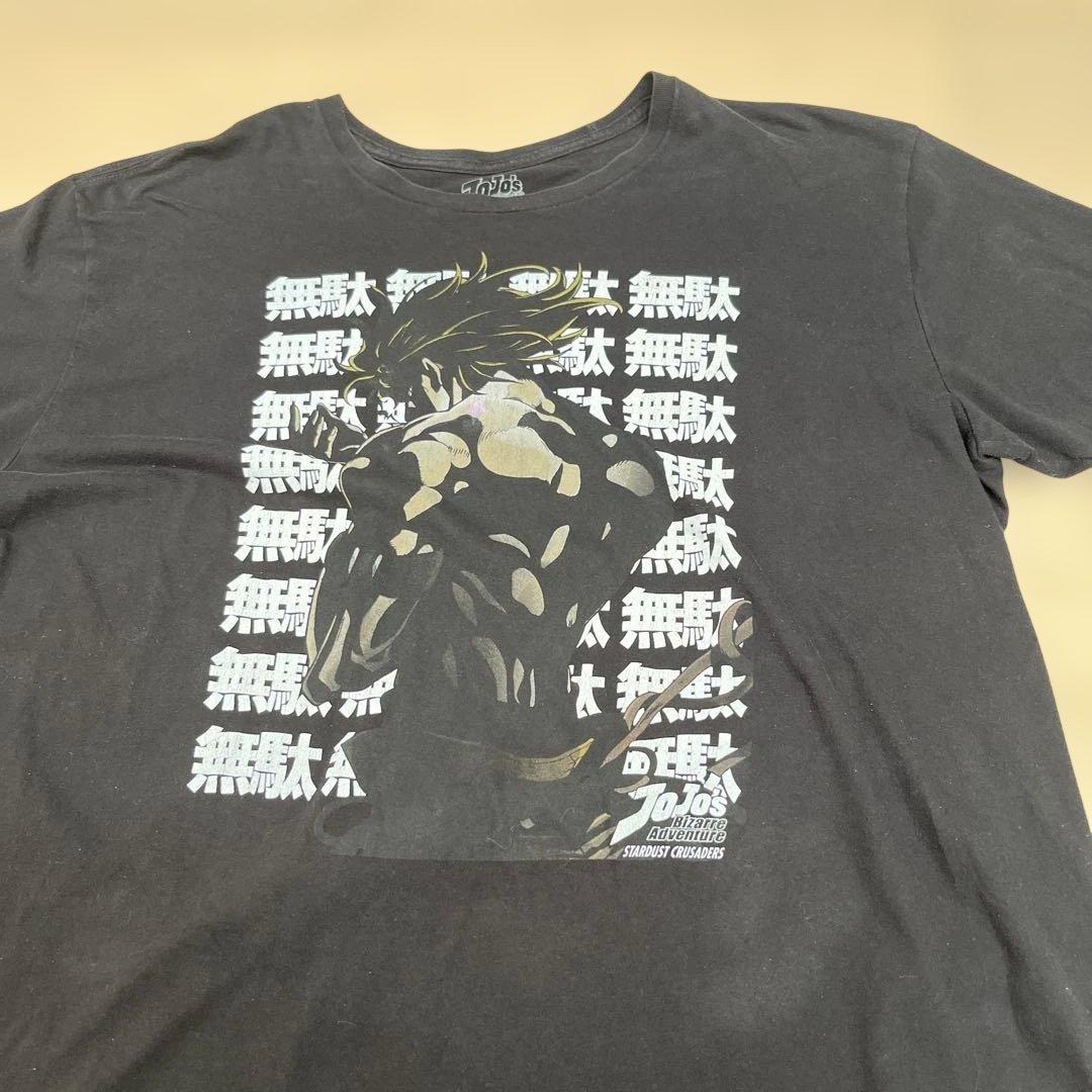ジョジョの奇妙な冒険 アニメ Tシャツ ブラック 2XL、DIO、jojoシャツ