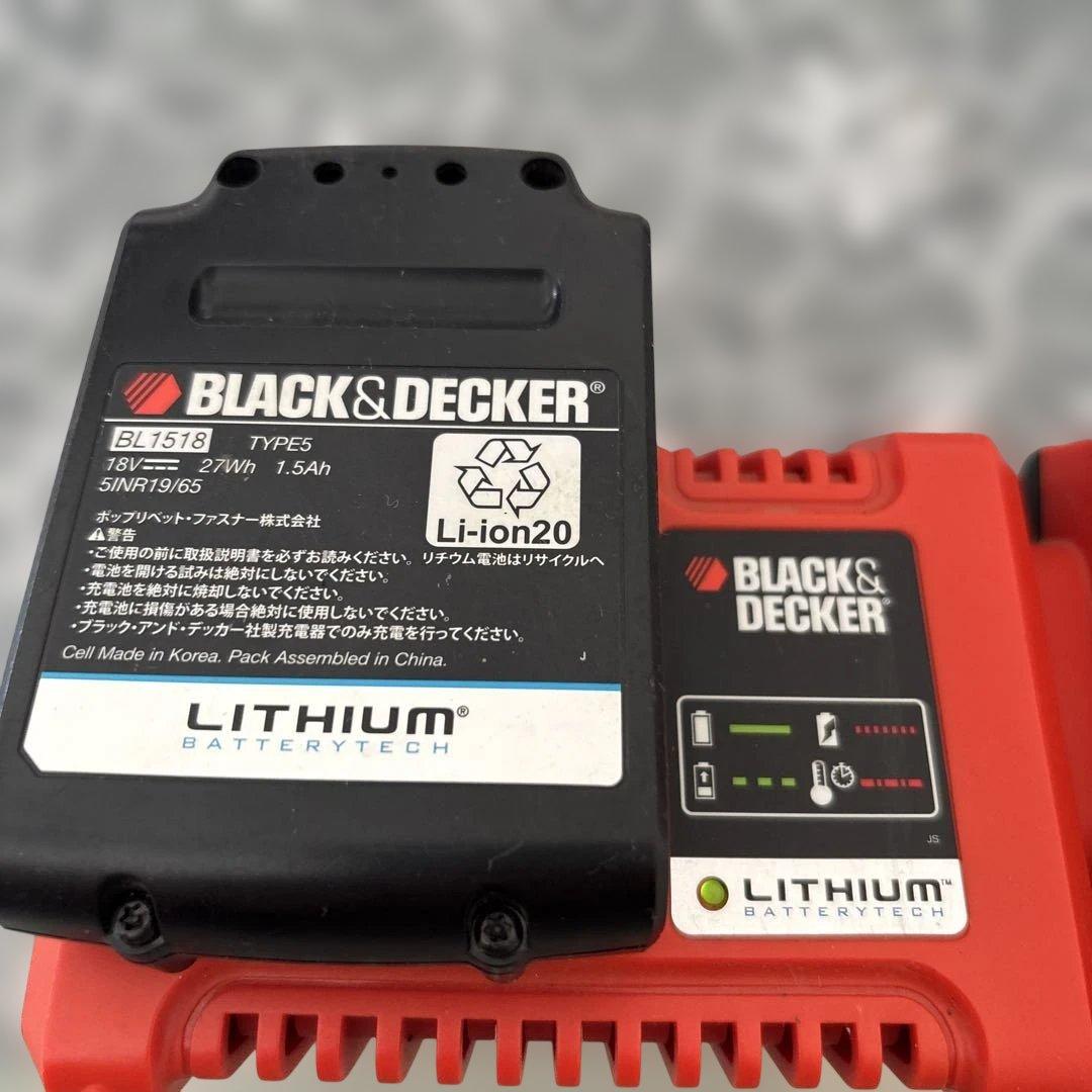 お値下げ！コードレスミニ 耕運機 LGC120ブラックアンドデッカー