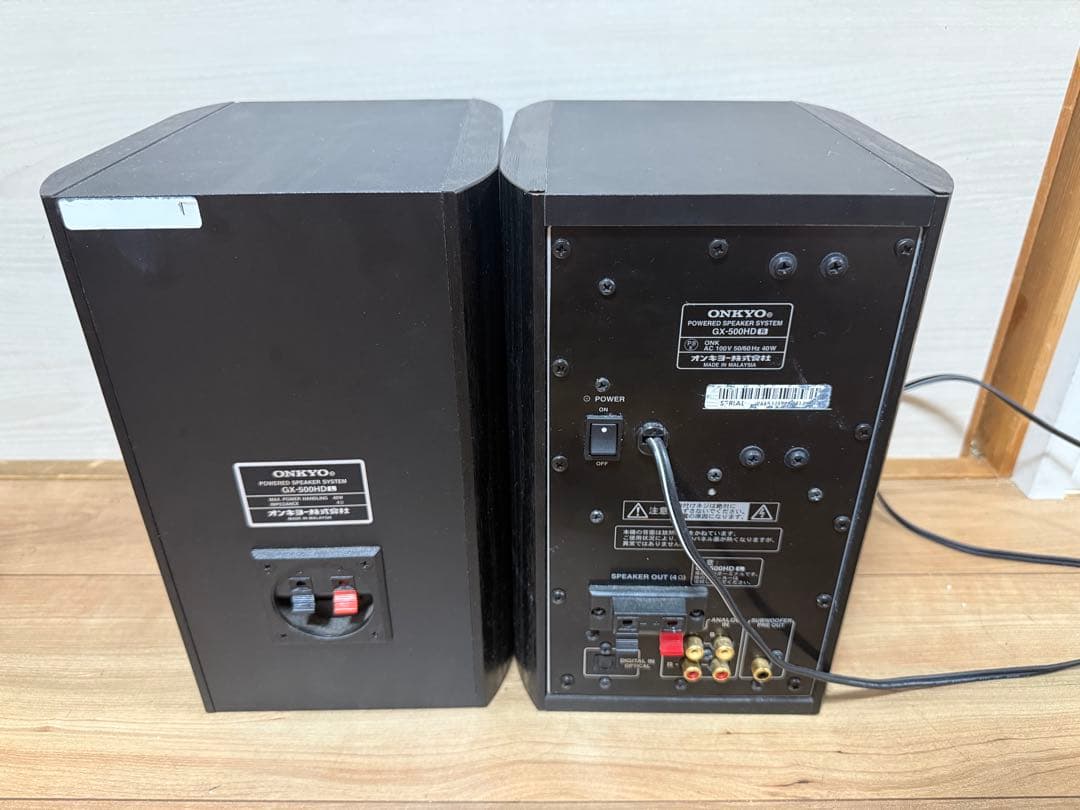 ONKYO GX-500HD 音響機器 アンプ内蔵 オンキョー動作品美品