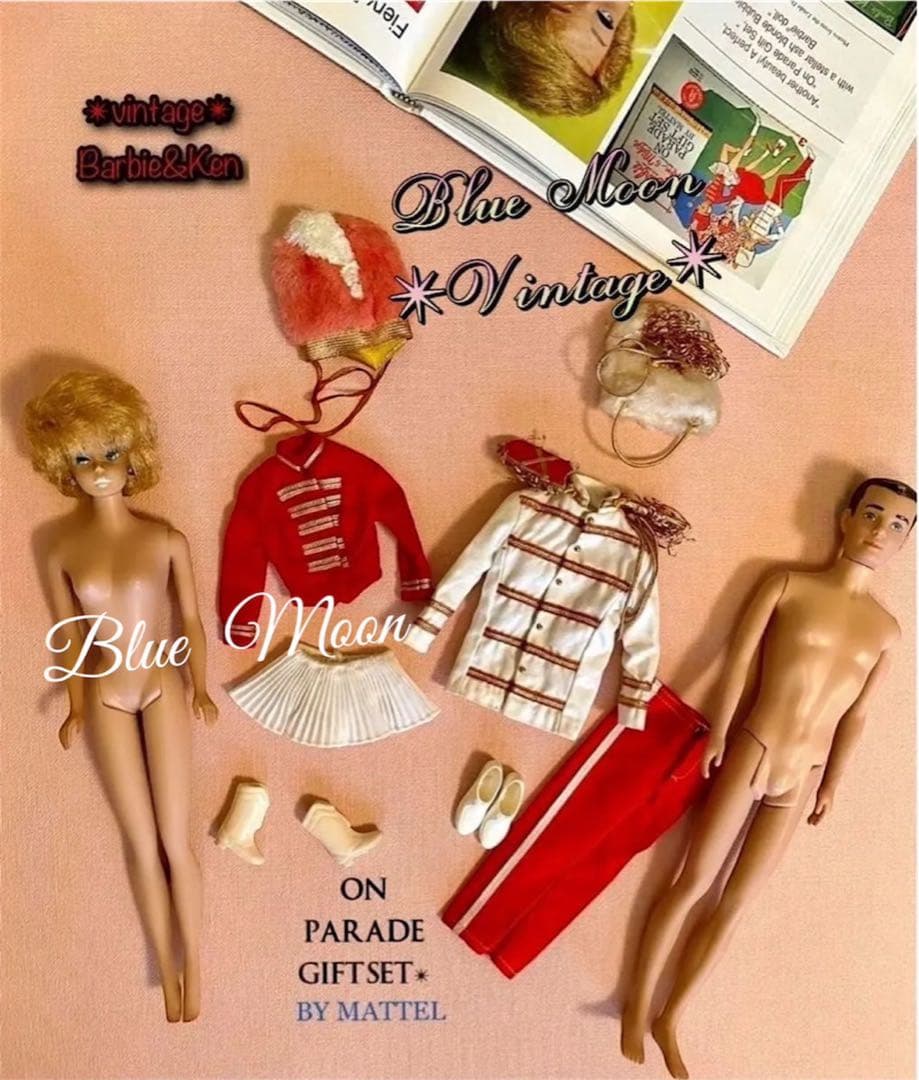 ♛Vintage◈ Barbie&Ken ♢♦OnParade!◈稀少♦♢