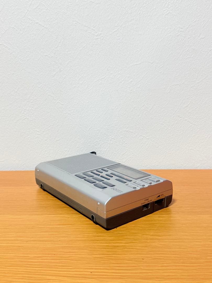 SONY ワイドFM対応 FM/SW/MWコンパクトラジオ ICF-SW35