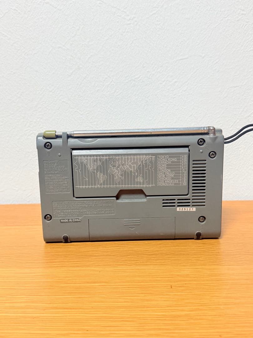 SONY ワイドFM対応 FM/SW/MWコンパクトラジオ ICF-SW35